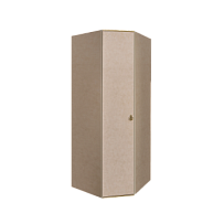 Шкаф угловой Римини (Латте/Золото) РМШУ2/1