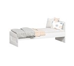 БРИМНЭС / СИРИУС кровать одинарная ИКЕА / IKEA 90х200 белая | изображение 1