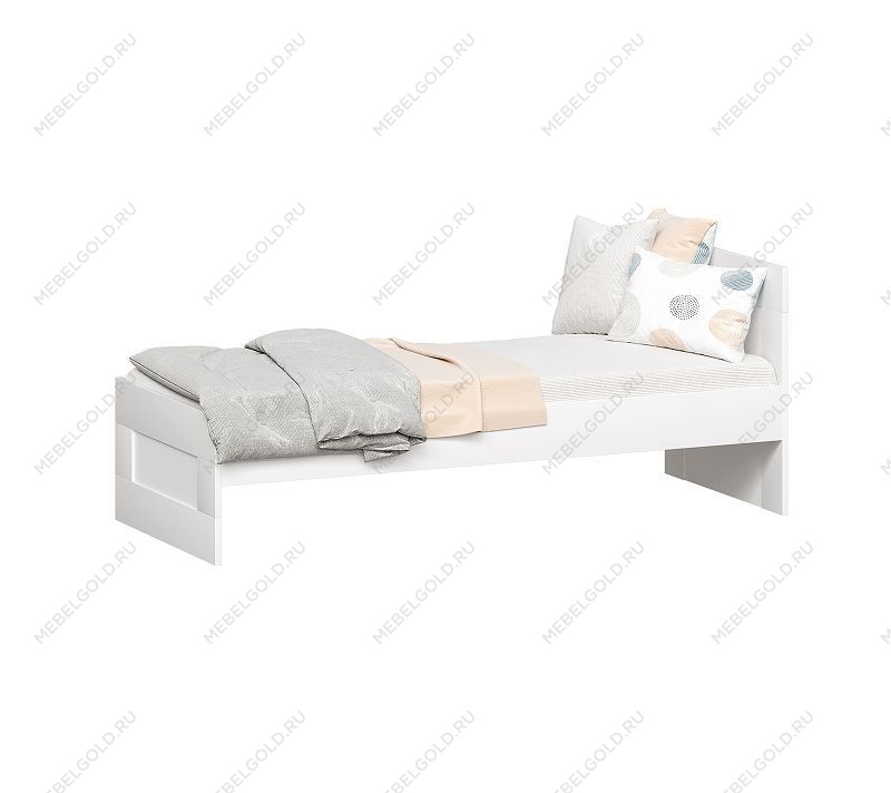 БРИМНЭС / СИРИУС кровать одинарная ИКЕА / IKEA 90х200 белая | изображение 1