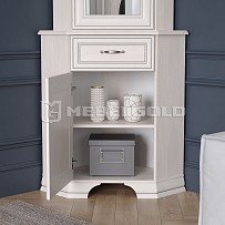 Тумба Тиффани 1D1SU угловая вудлайн кремовый