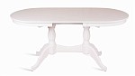 Стол обеденный Лилия-1300 (белая эмаль) | изображение 1