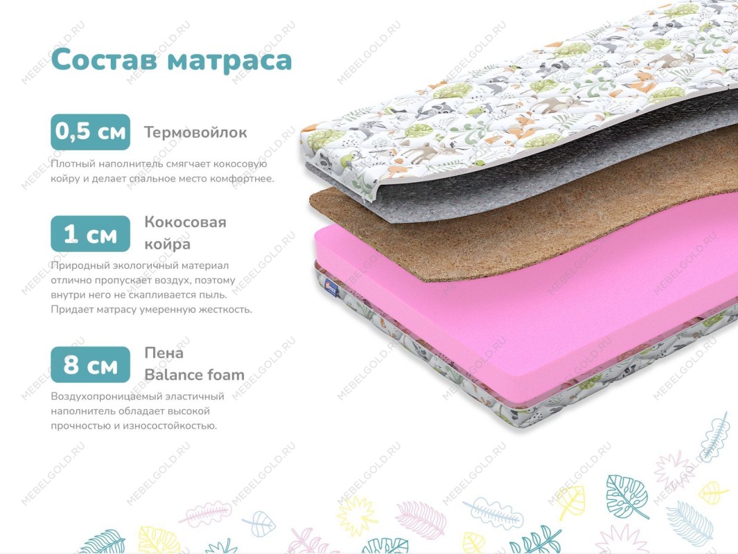 Матрас Сорванец 60х140 | изображение 1