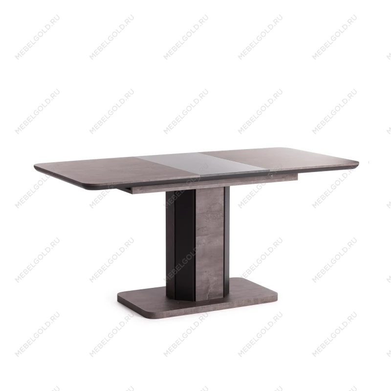 Стол обеденный SKAT, ЛДСП/МДФ, 120-160х80х75 см, Оникс/Графит | изображение 7