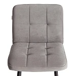 Полубарный стул Medeo/Медео, велюр, серый, 29, 42х56х102 см | изображение 5