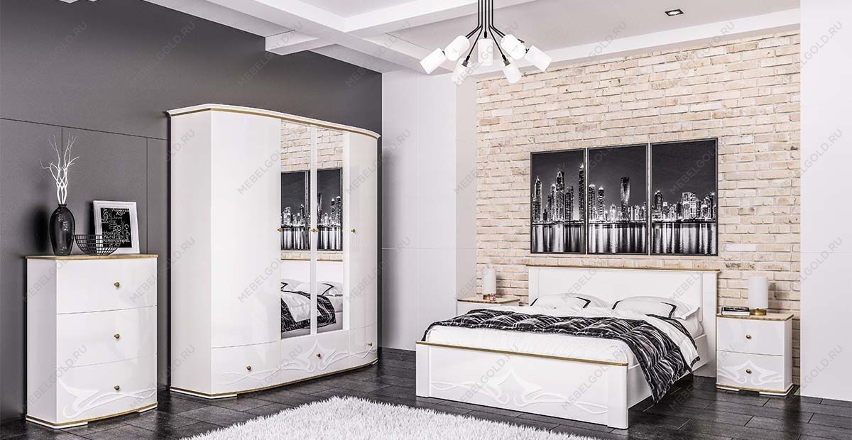 Двуспальная кровать Либерти 1600 х 2000 МН-313-01 с подьемником | изображение 2