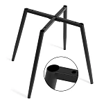 Стул обеденный La Rousse, NEW, ткань рогожка, коричневый/черный, 3М7-147, 45x55x93 см | изображение 9