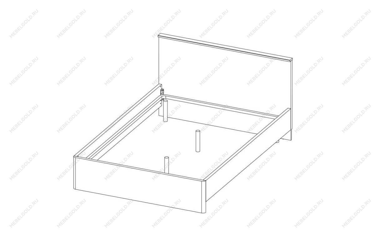 Кровать Джаггер 160 | изображение 1