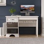 Стол письменный Тиффани 120 вудлайн кремовый | изображение 2