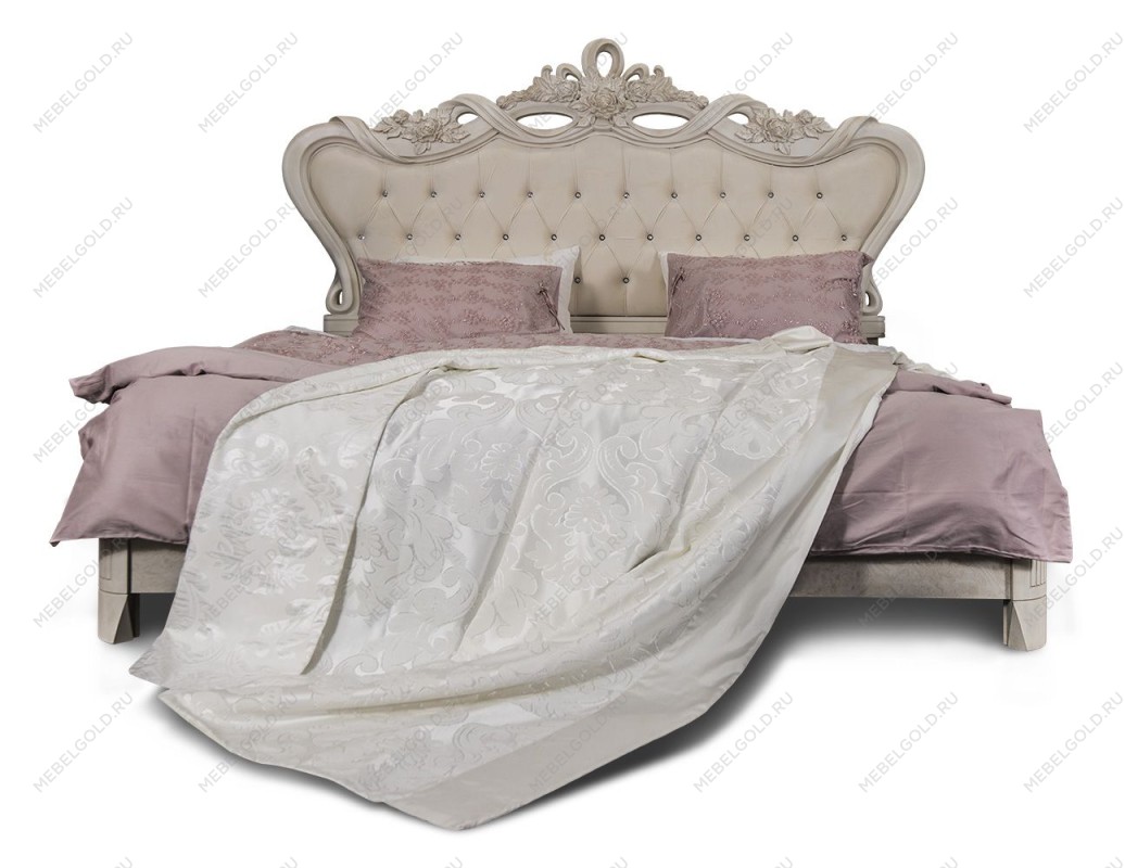 Кровать Афина 160х200 см крем корень | изображение 1