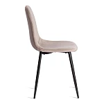 Стул BREEZE (mod. 4724), Велюр/металл, 44 х 53 х 87 см, Coffee (кофейный) HLR9 / черный | изображение 1