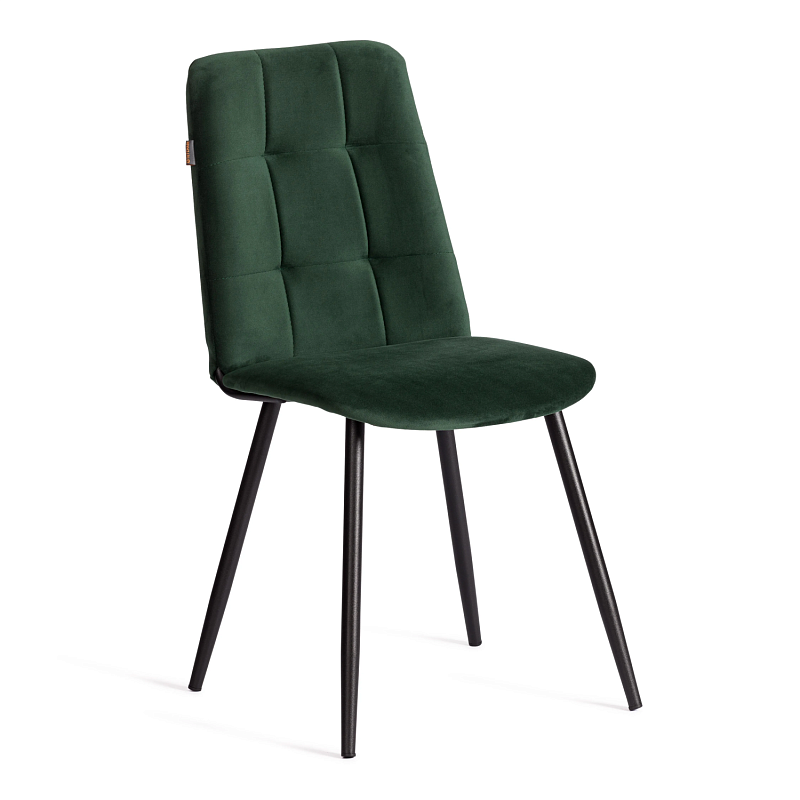 Стул обеденный Asti, TREND, велюр, Deep Forest (изумруд), 50х55х93