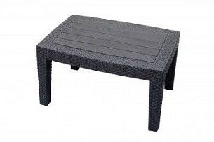 Стол b:rattan Arizona, антрацит