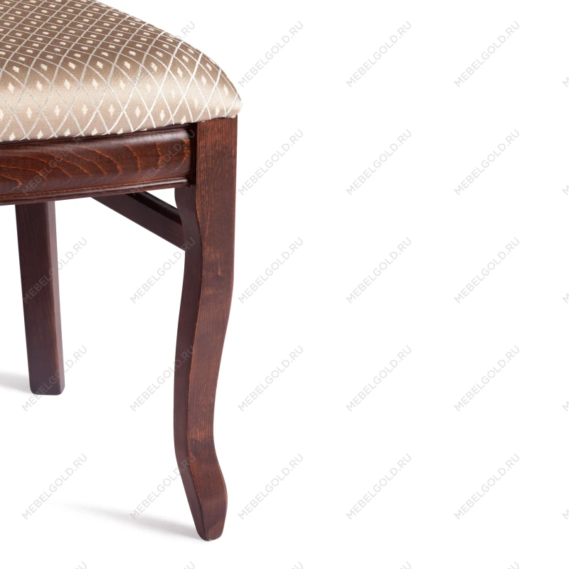 Стул VERSAL мягкое сидение, бук, 51х48х106 см, Tobacco, жаккард коричневый | изображение 8