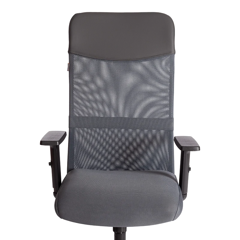 Кресло PRACTIC PLT, ткань/кож/зам, серый/металлик, TW-12/W-12/36 | изображение 5