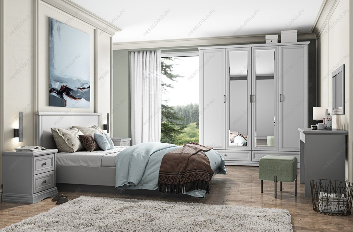 Кровать Валенсия 160 с подъемником серый | изображение 2