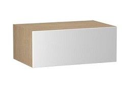 Шкаф АГ-90, Женева (900*586*360) Дуб Палермо/Белый матовый, 22431