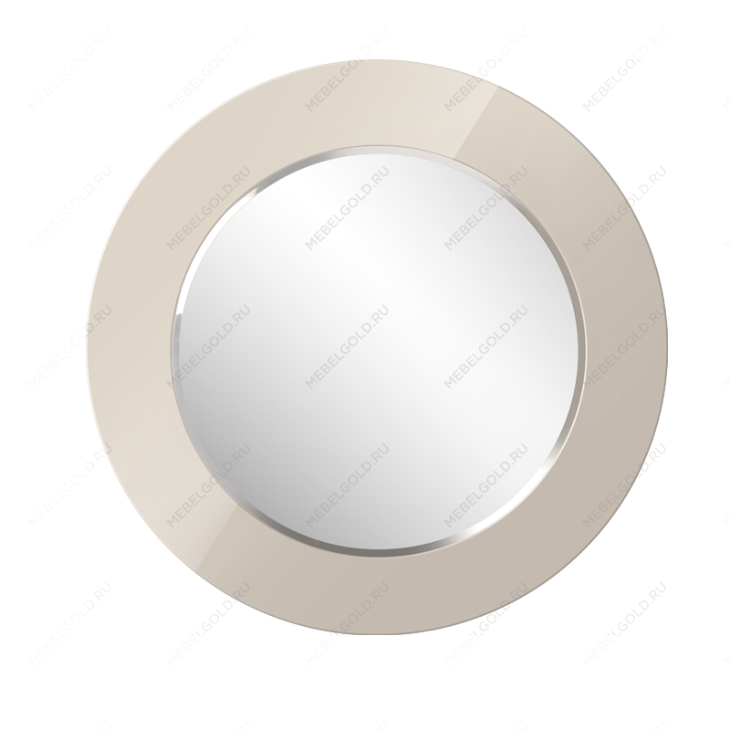 Зеркало круглое РМ/02 слоновая кость