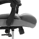 Кресло Cambridge metalBL, велюр/ткань, серый, 29/12 | изображение 10