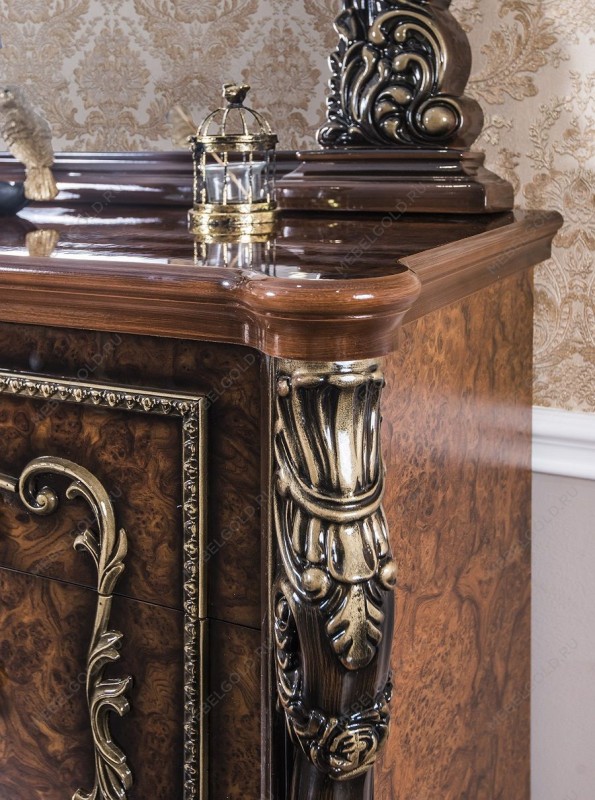 Комод Джоконда корень дуба глянец (спальня) | изображение 8