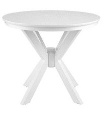 Стол Милан 900 раздвижной (белая эмаль)