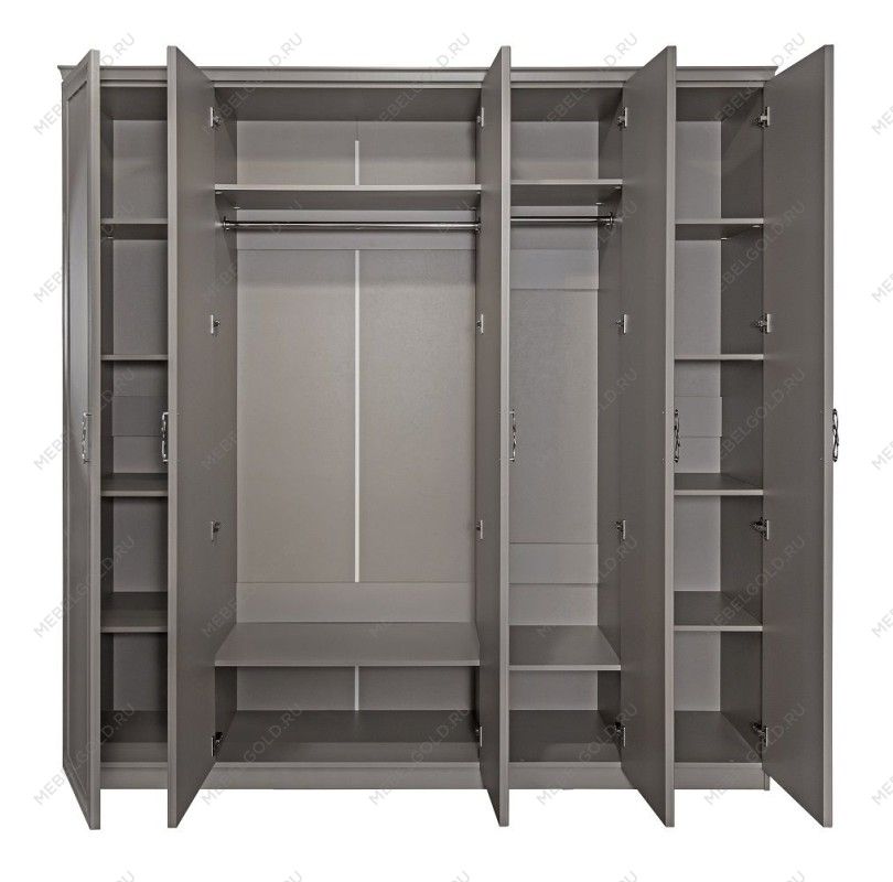 Шкаф Мишель Лайт 5-дверный серый камень | изображение 2