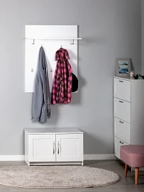 БРИМНЭС / СИРИУС тумба ИКЕА / IKEA 2 двери 78х47 белая