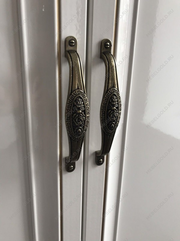 Шкаф детский Натали 2-ств без зеркал белый глянец | изображение 5