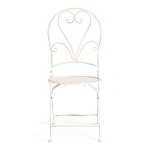 Стул Love Chair (PL08-11140), стальной сплав, античный белый, 40х47,5х94 см | изображение 3