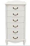 Комод Джульетта узкий 6 ящ. (молочный дуб) | изображение 1