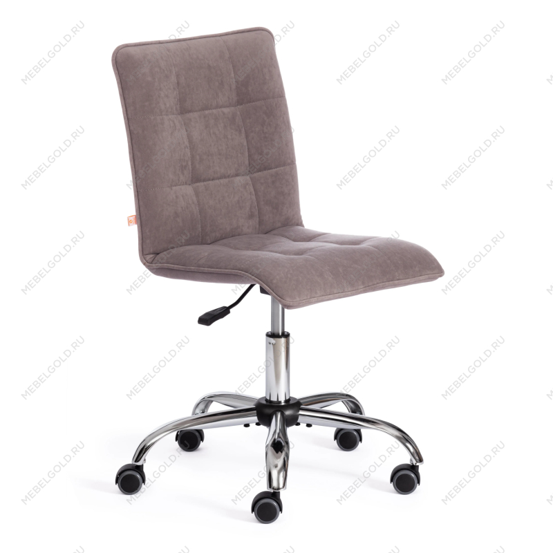 Кресло ZERO, велюр Clermon, св. -серый, 60