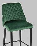 Лобня - Стул полубарный Диего велюр зеленый | изображение 7
