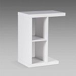 ЛАКК / ЭНКЕЛЬ Приставной стол ИКЕА / IKEA Т, тамбурат, цвет белый | изображение 1