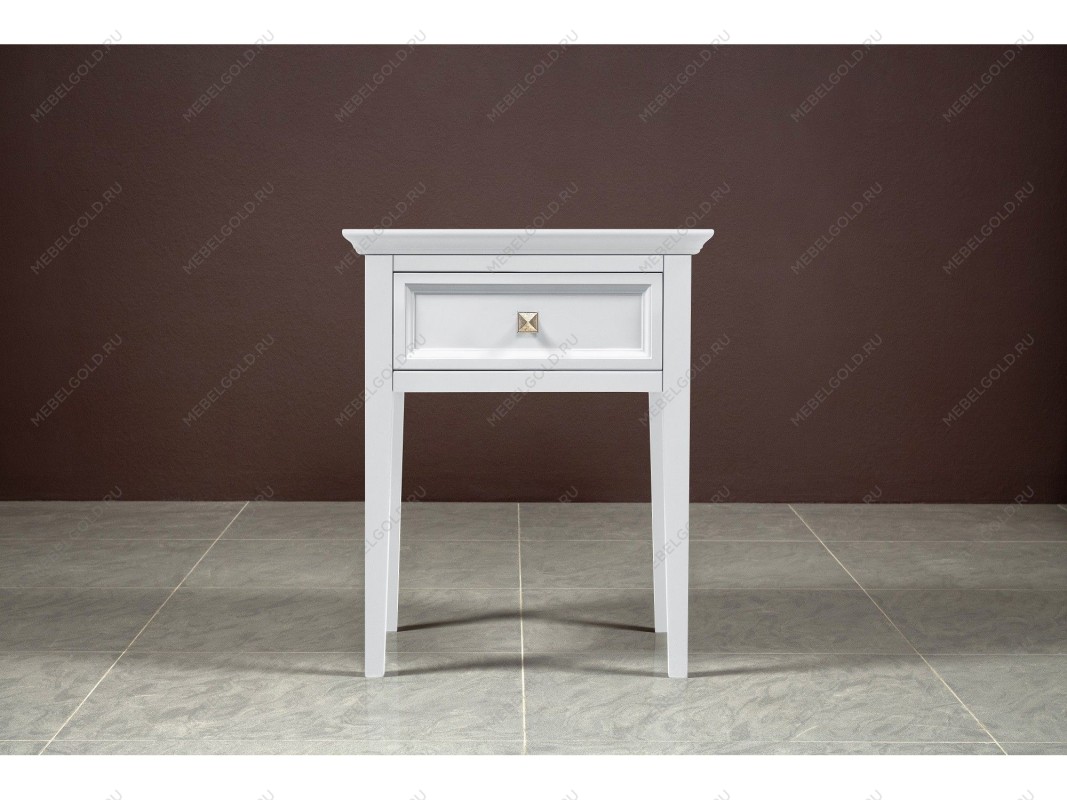 Тумба прикроватная 1 ящик Manhattan (Белый) | изображение 2