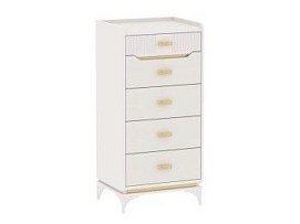 Комод высокий, Сиде (550*447*1171) Белый, 12904