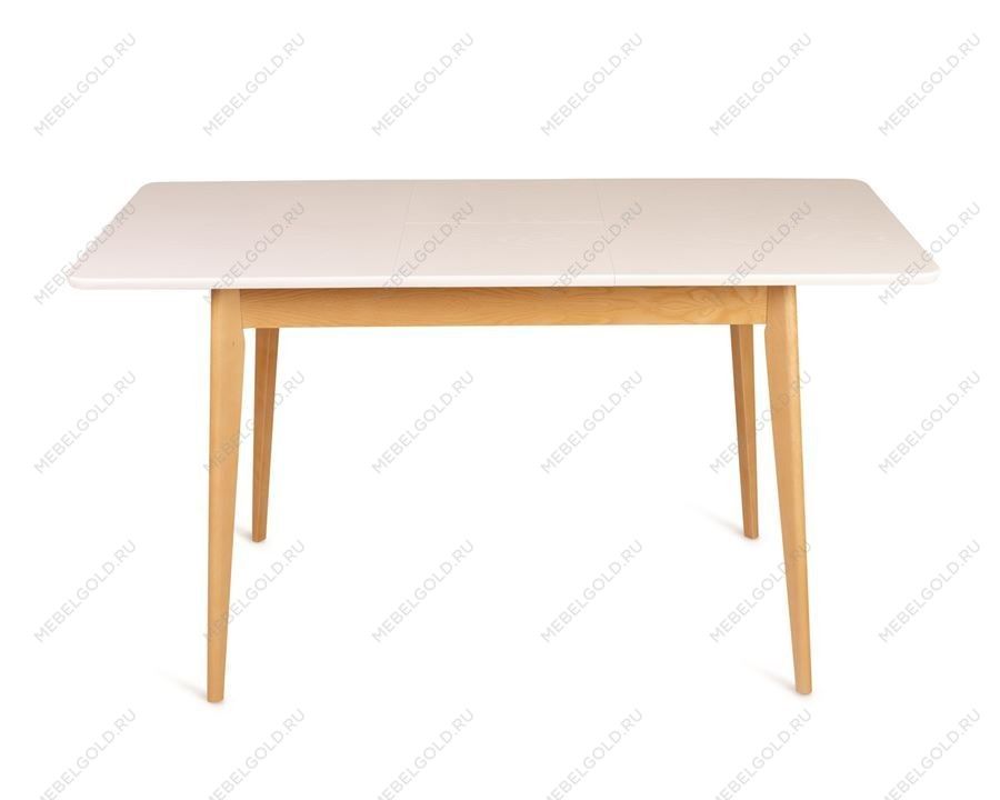 Стол Рэй-1030 (натуральный/белая эмаль) Прямоугольный | изображение 1