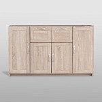 БРИМНЭС / СИРИУС тумба ИКЕА / IKEA 4 двери и 2 ящика 156х95 сонома | изображение 2