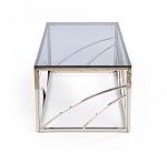 Стол журнальный Halmar UNIVERSE (дымчатый/серебристый) | изображение 1