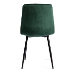 Стул CHILLY (mod. JSC-220), Велюр/металл, 44,5х52,5х88 см, dark green (темно-зеленый) HLR57 / черный | изображение 3