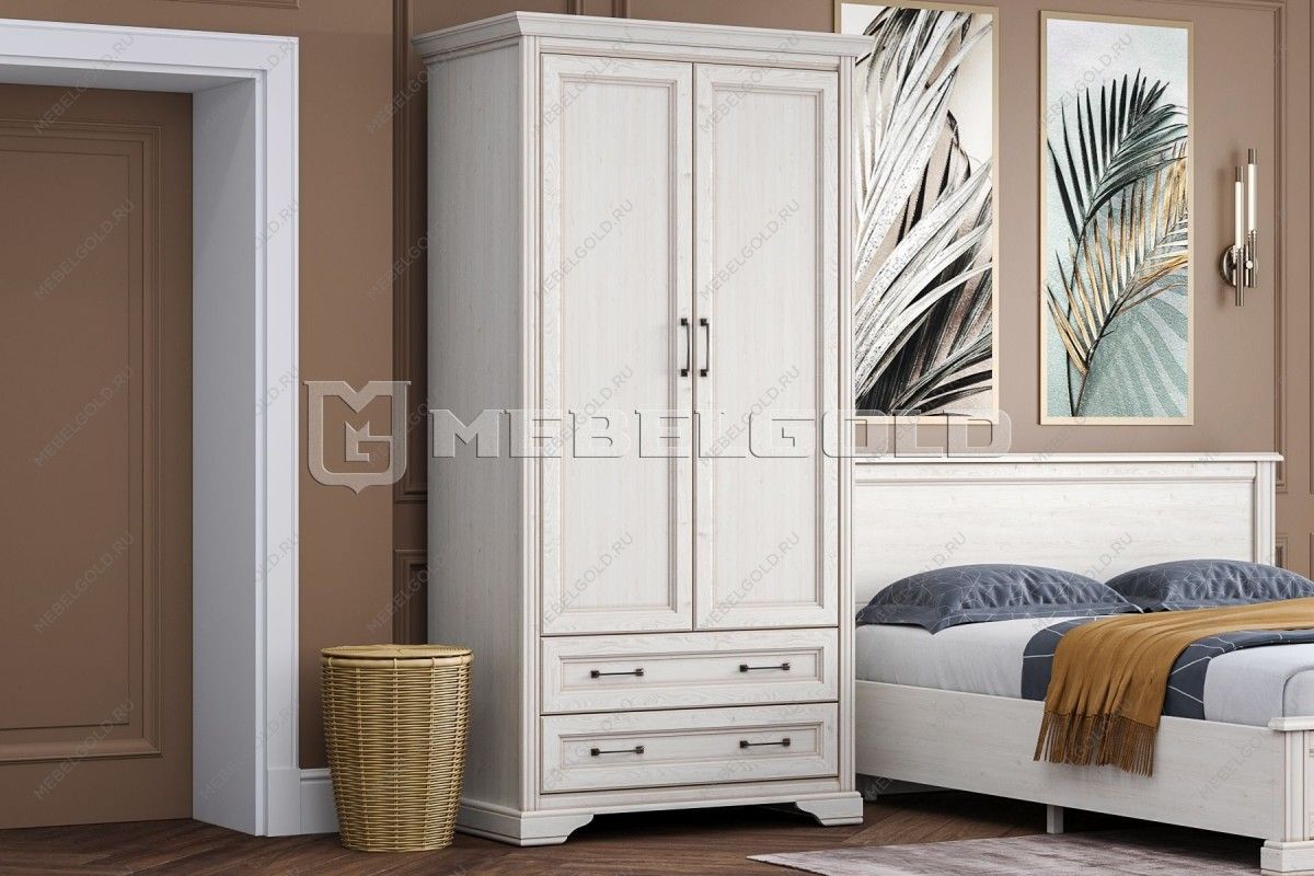 Шкаф Стилиус SZF2D2S (Лиственница сибирская) | изображение 2