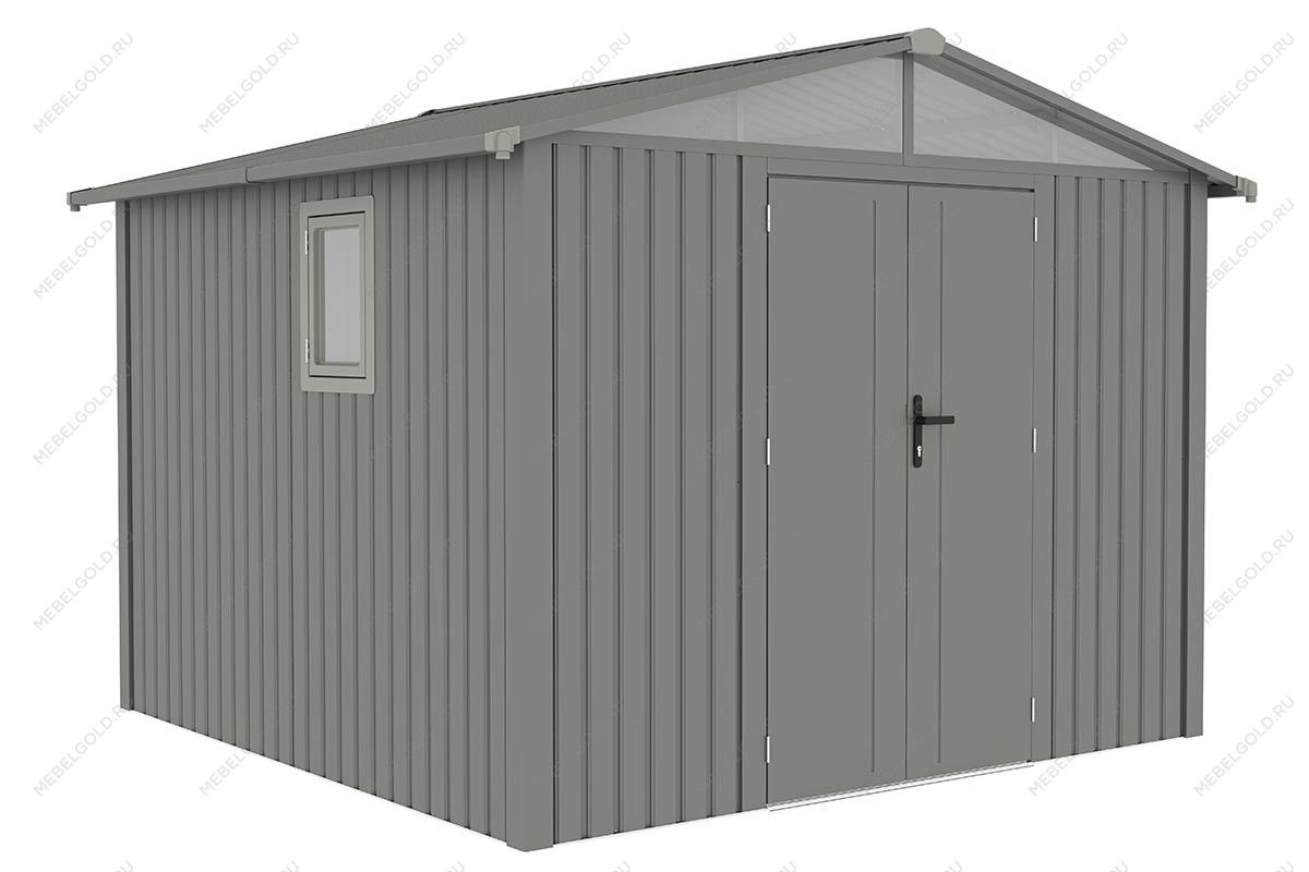 Сарай металлический Black Fox Panorama D | изображение 3