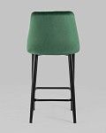 Лобня - Стул полубарный Диего велюр зеленый | изображение 4