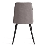 Стул обеденный Asti, TREND, флок, серый/чёрный, 29, 47х54х86 см | изображение 3