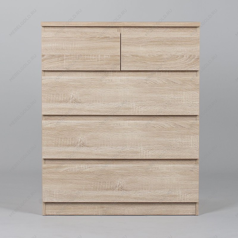 МАЛЬТА комод ИКЕА / IKEA 3+2 ящика 80х99 сонома | изображение 2