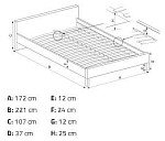 Кровать Halmar SOFIA 160 (белый) | изображение 4
