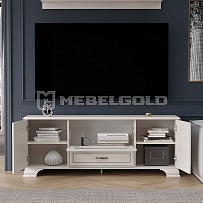 Тумба Тиффани RTV 1V2D1S вудлайн кремовый