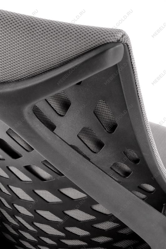 Кресло компьютерное Halmar RUBIO (серый/черный) | изображение 6