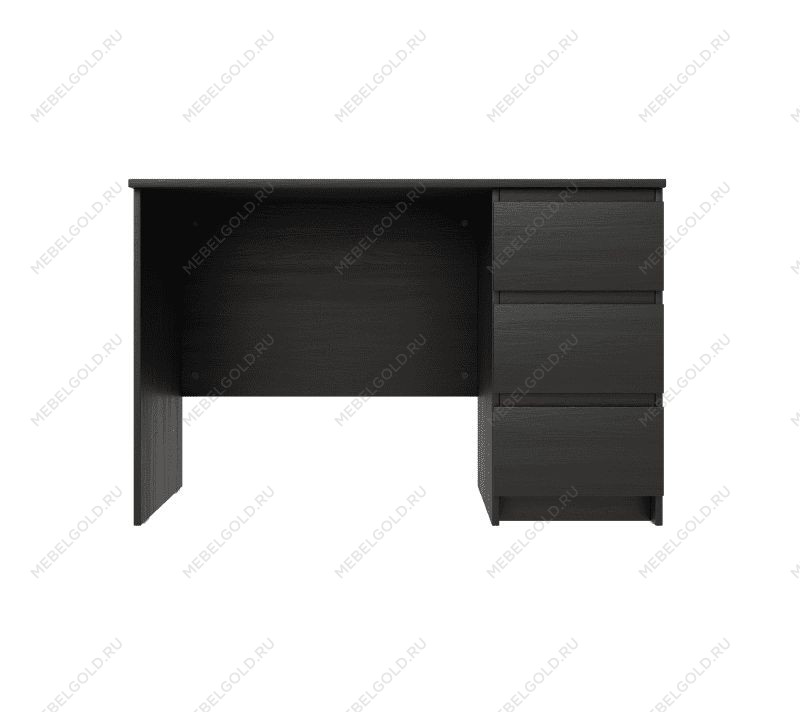 КАСТОР (KULLEN) стол письменный ИКЕА / IKEA 3 ящика 116х65 Дуб Венге | изображение 1