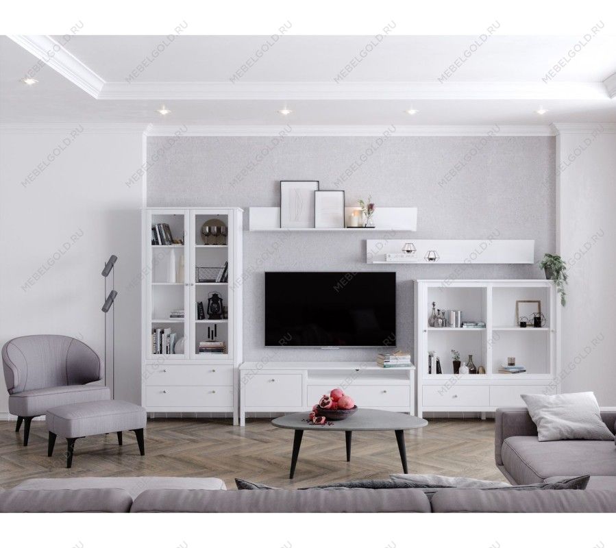 Тумба Ева (Хельга) RTV1D1S белый | изображение 9