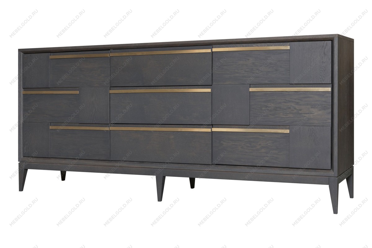 Комод большой Сидней, дуб графит | изображение 1