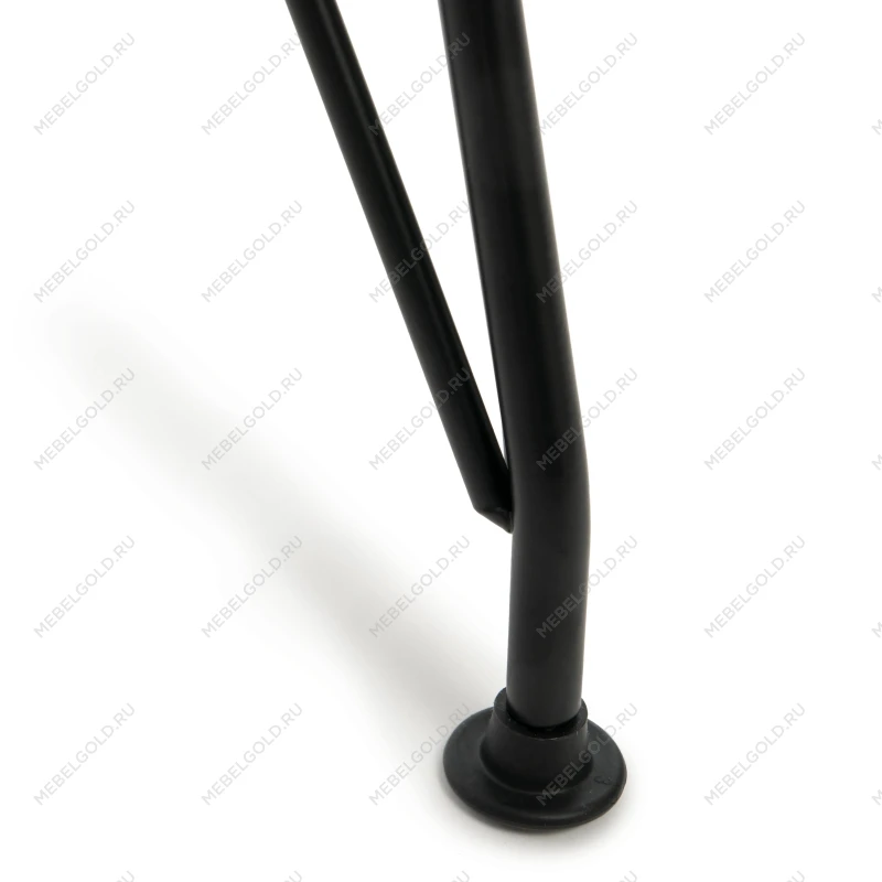 Стул HANSEN (mod. 622N)/1 шт. в упаковке, пластик/металл/эко кожа, 51х47х80 см, высота до сиденья 45 см, фисташковый/черный | изображение 8